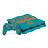 NFL Miami Dolphins Teal Performance Series PS4 Slim Bundle Skin